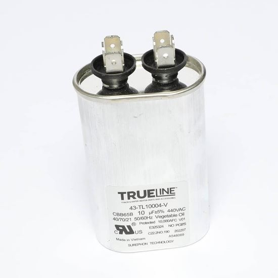 Picture of Rheem Capacitor - 10/440 Single Oval Part# 43-TL10004-V