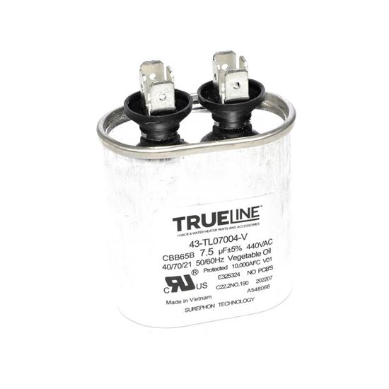 Picture of Rheem Capacitor - 7.5/440 Single Oval Part# 43-TL07004-V
