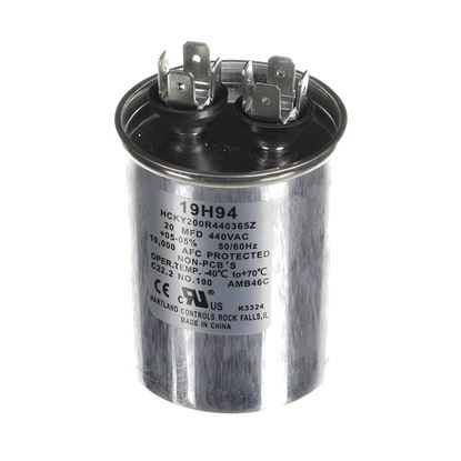 Picture of Lennox Run Capacitor 20 Mfd 440V Round Part# 19H94