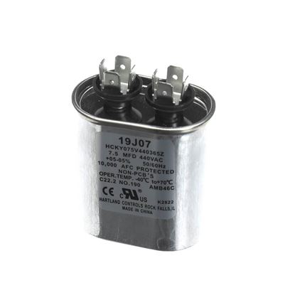 Picture of Lennox Run Capacitor 7.5 Mfd 440V Oval Part# 19J07