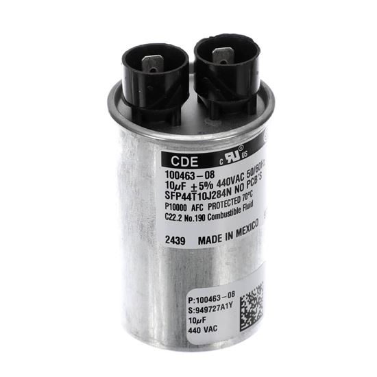 Picture of Lennox Run Capacitor 10 Mfd 440V Round Part# 46W21
