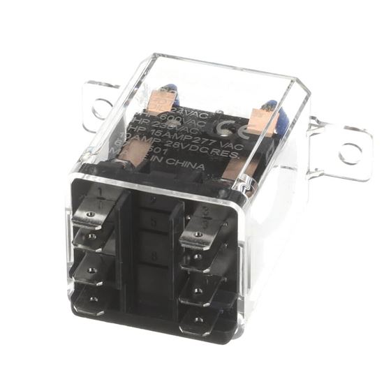 Picture of Heatcraft 24V Dpdt Fan Relay Part# 67K65