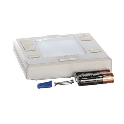 Picture of Rheem Pro1 T755 Thermostat - 2H/2c Conventional, 3H/2c Heat Pump, No Autochangeover, 5/1/1 Programming Part# T755