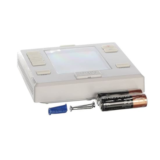 Picture of Rheem Pro1 T755 Thermostat - 2H/2c Conventional, 3H/2c Heat Pump, No Autochangeover, 5/1/1 Programming Part# T755