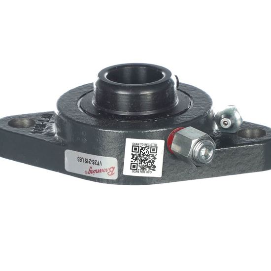 Picture of Trane Bearing;flange, Ball,15/16 Bore, Set Scr Part# BRG01567