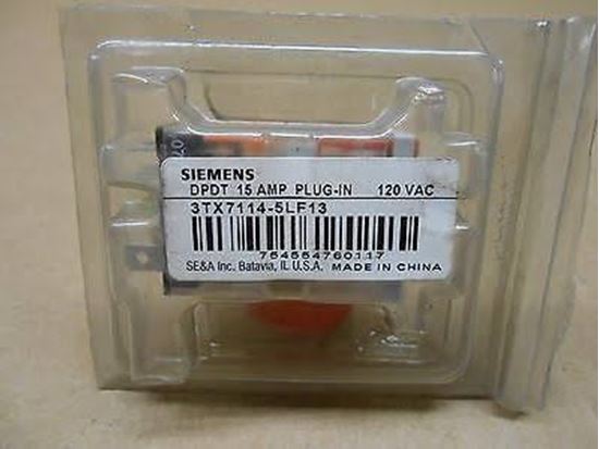 Picture of 120V DPDT 15A Miniature Relay For Siemens Industrial Controls Part# 3TX7114-5LF13