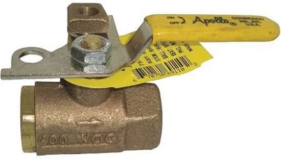 Picture of 1/2" BrzPadLockingBallValve For Conbraco Industries Part# 75-103-01