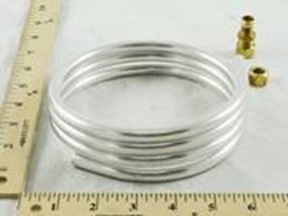Picture of 3/8"AluminumTubing 5'w/Fitting For Robertshaw Part# 11-017