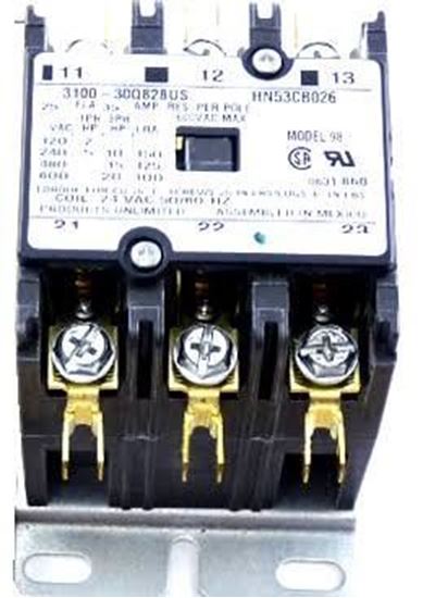 Picture of 3POLE 24V CONTACTOR, 25AMP For Carrier Part# HN53CB026