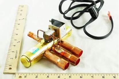 Picture of 24V Reversing Valve For Lennox Part# 49W64