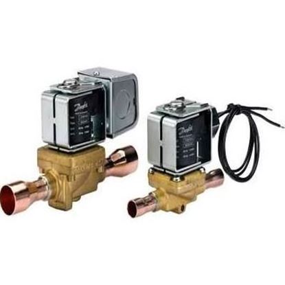 Picture of 1/4"Swt EVR3 NC R410A SolValve For Danfoss Part# 032F7105