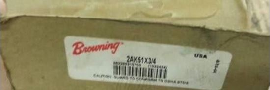 Picture of 3/4"BORE,SINGLE GROOVE SHEAVE For Browning Part# AK51X3/4
