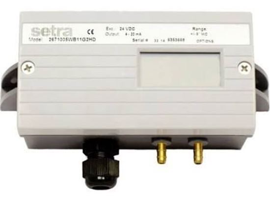 Picture of 0/2.5"W.C.4-20mA +/-0.5%FS LCD For Setra Part# 26712R5WD11A1HD