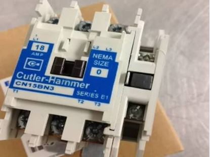 Picture of 120V 3 N/O POLES,1 N/O AUX For Cutler Hammer-Eaton Part# CN15BN3AB
