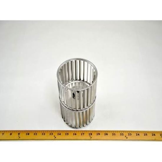 Picture of 4.75x7 CCW Alum Wheel; 3/8Bore For Trane Part# FAN0213