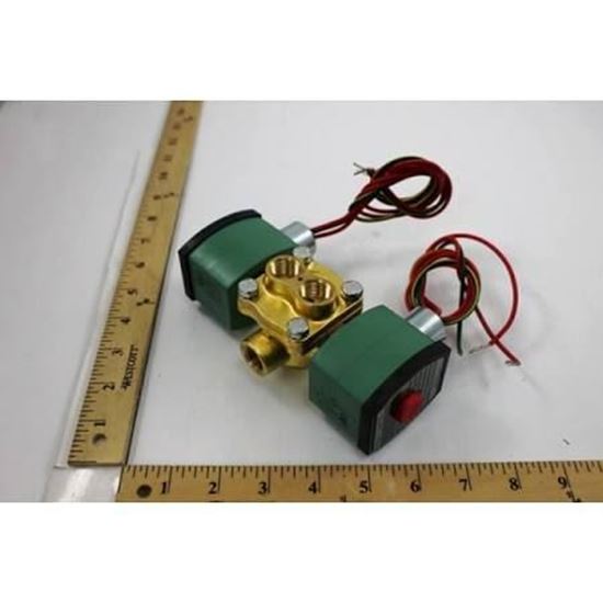 Picture of 3/8" 4W DualSolenoid 0/125# For ASCO Part# 8342G22