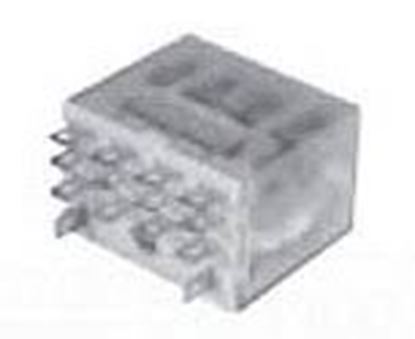 Picture of 120vac 4PDT 15amp PLUG IN RELY For Siemens Industrial Controls Part# 3TX7117-5PF13