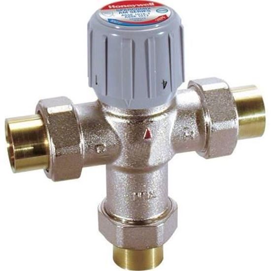 Picture of 3/4"UnSwt MixingVlv 70-145F For Honeywell Part# AM101-US-1LF