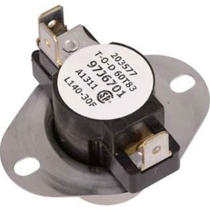 Picture of 110-140F AUTO Limit Switch For Lennox Part# 97J67