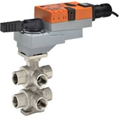Picture of 1/2" 3-Way 10cv 24v 2/10vdc For Belimo Part# B315+LRB24-SR