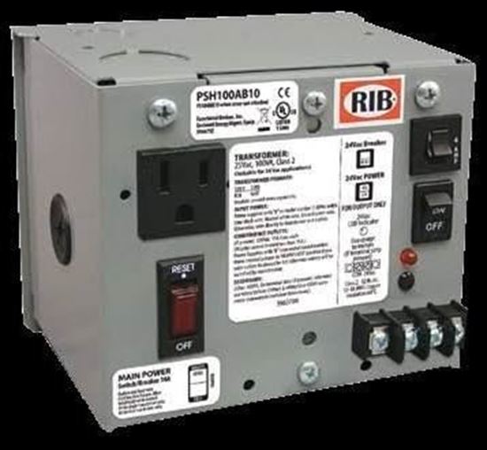 Picture of 120-24V 100VA Enlosed Pwr Sply For Functional Devices Part# PSH100A