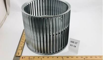 Picture of 10-5/8x9-1/2 CW Blower Wheel For Trane Part# WHL0324