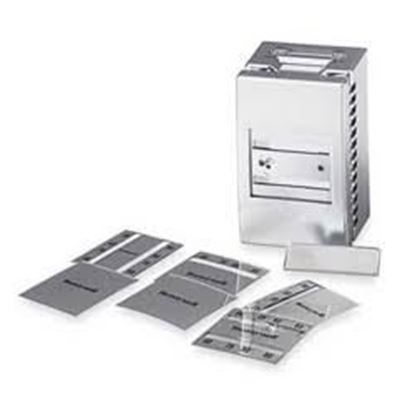 Picture of CoverSatinChromeW/Horz&VertIns For Honeywell Part# 14004406-910