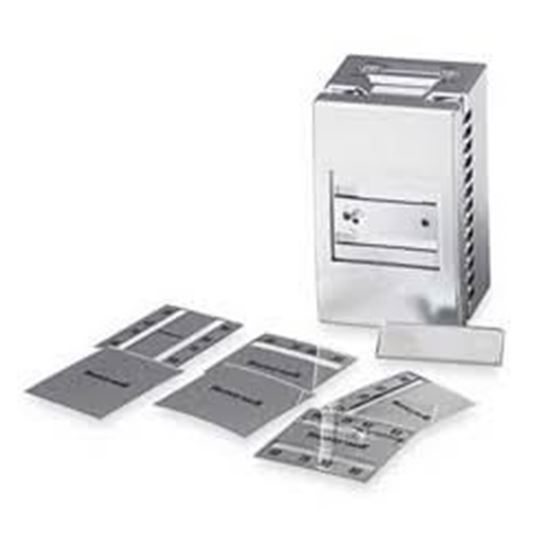 Picture of CoverSatinChromeW/Horz&VertIns For Honeywell Part# 14004406-910
