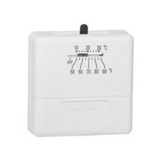 Picture of 50/90 MV,POS.OFF,HT ONLY,WHITE For Honeywell  Part# TS812A1007