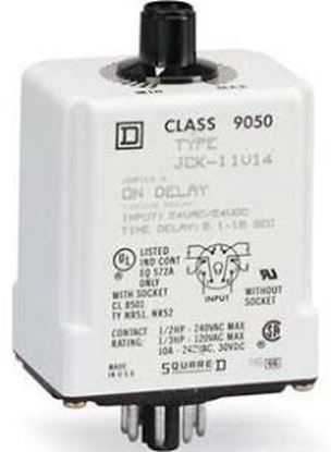 Picture of 120v 0.1-10sec PlugInTimer For Schneider Electric-Square D Part# 9050JCK11V20