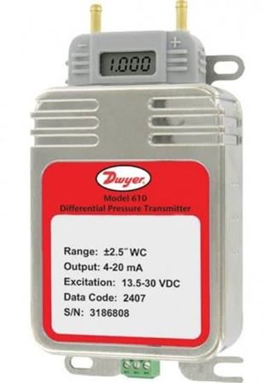Picture of LwPrsTsmtr0-.5"wc4-20maW/Dsply For Dwyer Instruments Part# 610-05D-BDV