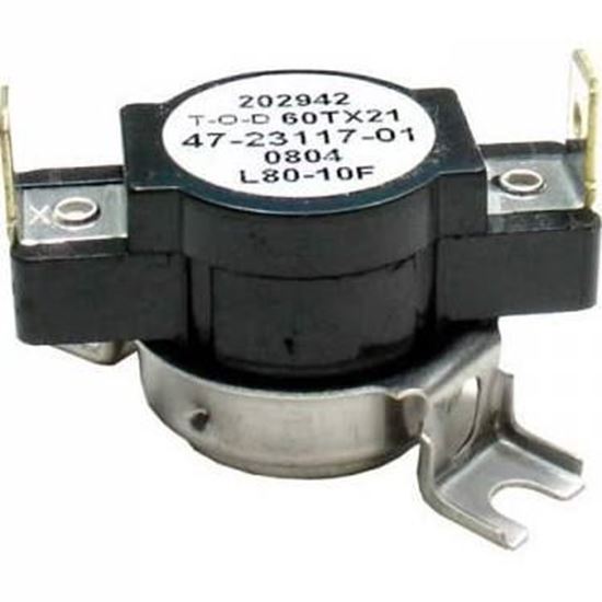 Picture of 70-80F AUTO Limit Switch For Rheem-Ruud Part# 47-23117-01