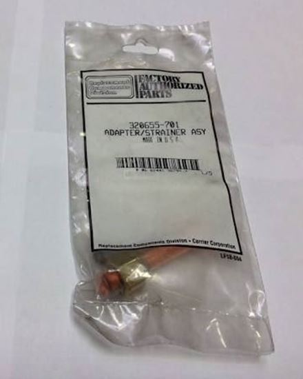 Picture of ADAPTER/STRAINER ASSEMBLY For Carrier Part# 320655-701