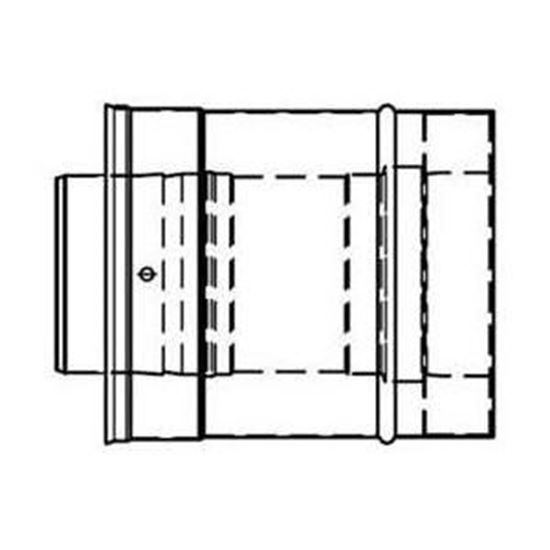 Picture of ConcentricStraightVent 3"/5" For Rheem-Ruud Part# RTG20151W