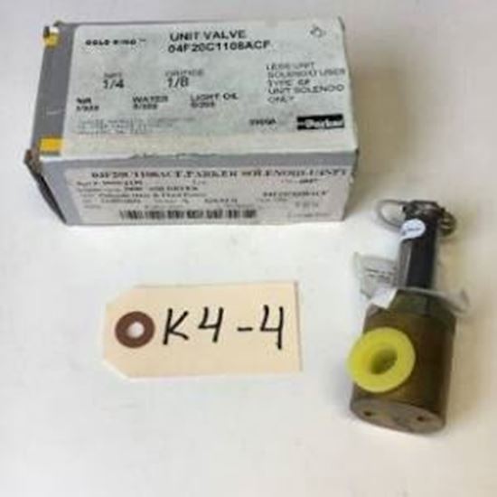 Picture of 1/4"N/C,0/300#AIR/WTR, BRASS For Parker Fluid Control Part# 04F20C1108ACF