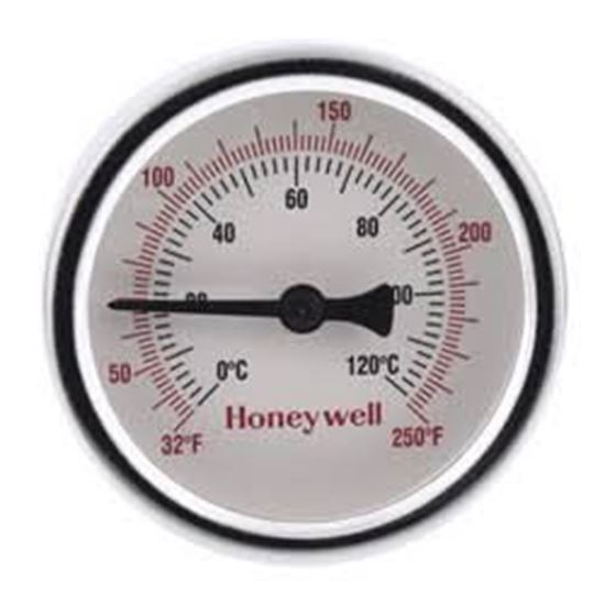 Picture of Thermometer W/Sweat Brass Well For Honeywell Part# GS250