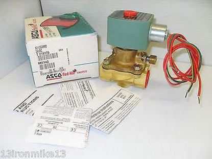Picture of 3/4"N/C VALVE W/MAN.OPERATOR For ASCO Part# 8210G9MO