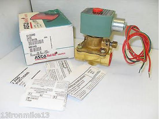 Picture of 3/4"N/C VALVE W/MAN.OPERATOR For ASCO Part# 8210G9MO