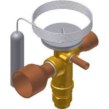 Picture of 5/8"x7/8"ODF 11Ton R404A TXV For Danfoss Part# 067N6188