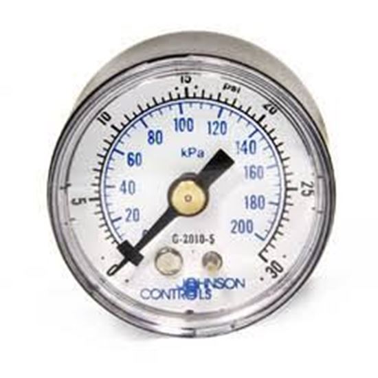 Picture of 2"AirGauge 0-100# 1/8"CtrBack For Johnson Controls Part# G-2010-23