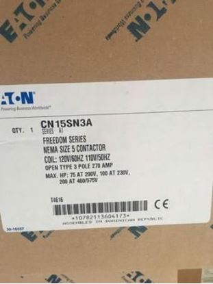 Picture of 120v,3ph,NonReversingContactor For Cutler Hammer-Eaton Part# CN15SN3A