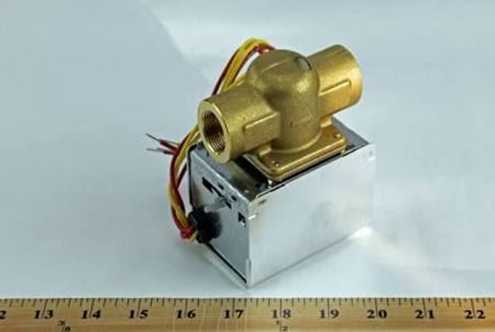 Picture of 1/2"INV FLR 3.5cv 24Vac w/Aux For Honeywell  Part# V8043G1125