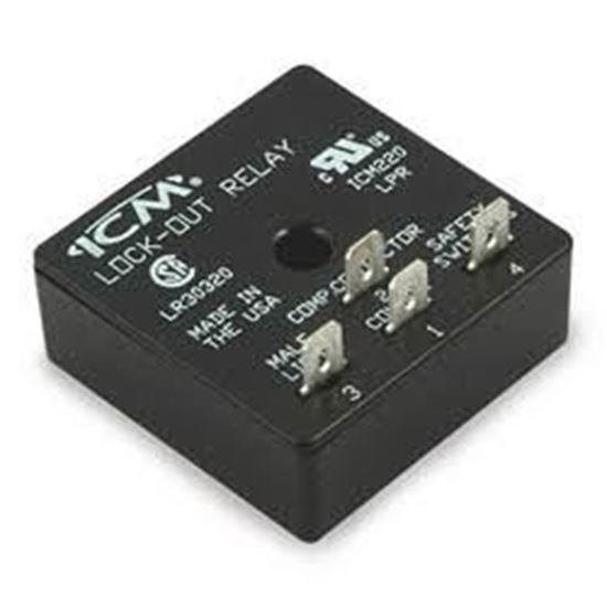 Picture of LOCKOUT RELAY, 18-30VAC  For ICM Controls Part# ICM220