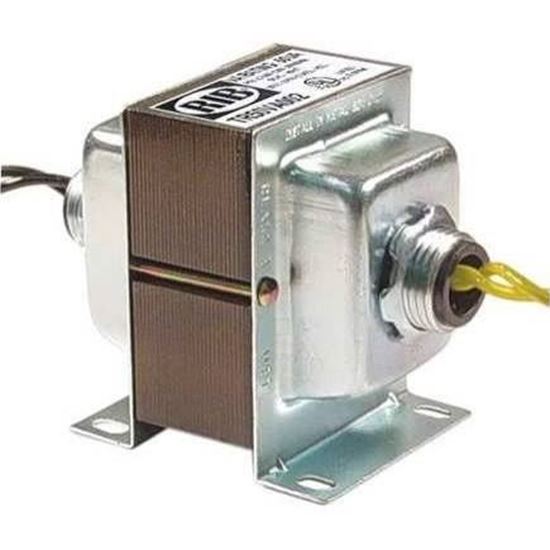 Picture of XFRMR 50VA 120- 24V; 2 HUBS For Functional Devices Part# TR50VA002