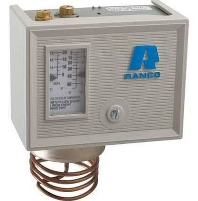Picture of MED TEMP CTRL,0/55F,BULB COIL For Ranco Part# O10-1418