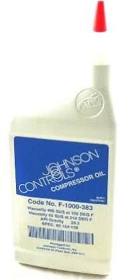 Picture of SAE30 COMPRESSOR OIL 32OZ(1QT) For Johnson Controls Part# F-1000-383
