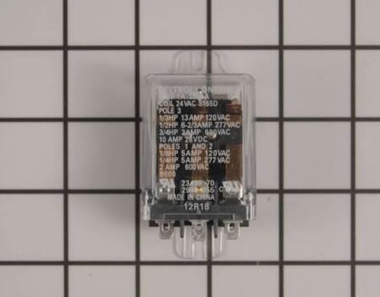 Picture of 24V 3Pole Plug In Heat Relay For York Part# S1-2940-3551