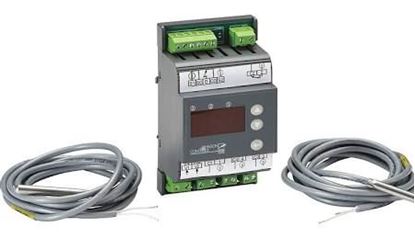 Picture of 4StageTempCtrlDinMt W/Sensor For Johnson Controls Part# MS4DR24T-11