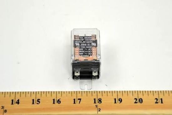 Picture of 20A 24V SPST EXHAUST RELAY For Trane Part# RLY1352