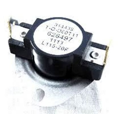 Picture of 95-115F LIMIT SWITCH AUTO For Nordyne Part# 626497R